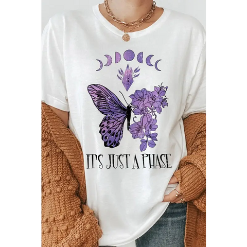 Its Just a Phase Graphic Tee Graphic Tee