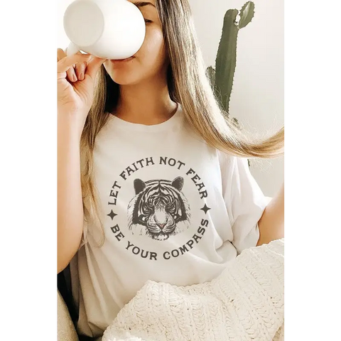 Let Faith Not Fear Graphic Tee Graphic Tee