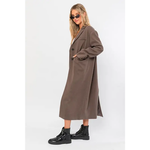 Long Blazer Coat Coat