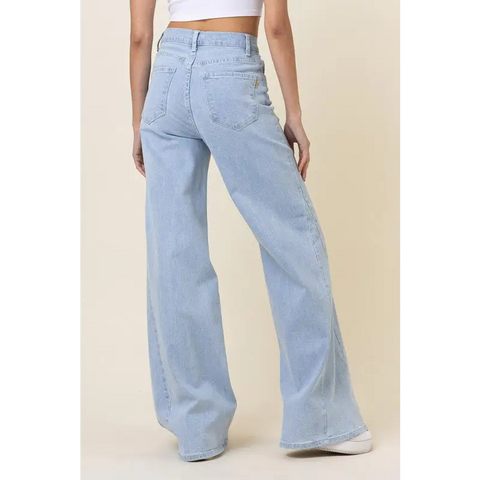 Low Rider Wide Leg Jeans Jeans
