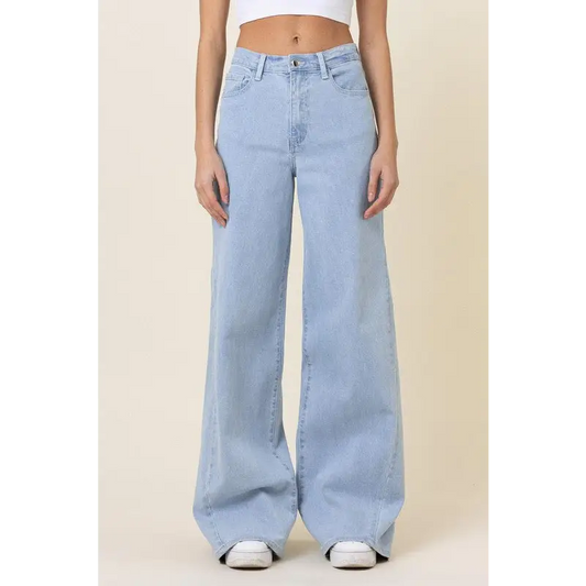 Low Rider Wide Leg Jeans Jeans