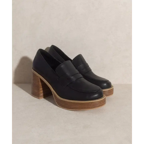 OASIS SOCIETY Hannah Platform Penny Loafers loafers