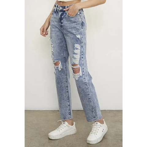 Slim Boyfriend Jeans Jeans