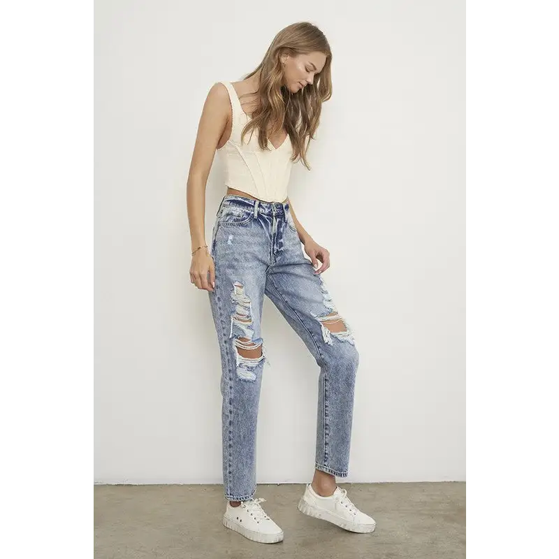 Slim Boyfriend Jeans Jeans