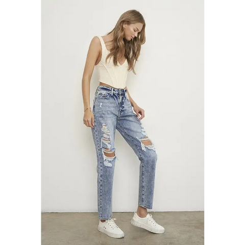 Slim Boyfriend Jeans Jeans