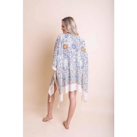 Touch of Morroco Tapestry Tassel Kimono